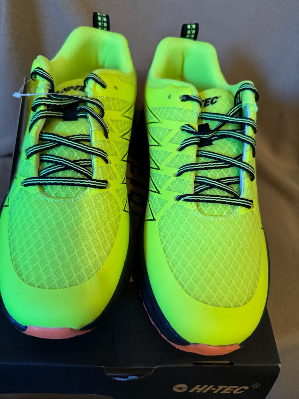 Hi-Tec Men's Neon Yellow Performance hiking Shoes